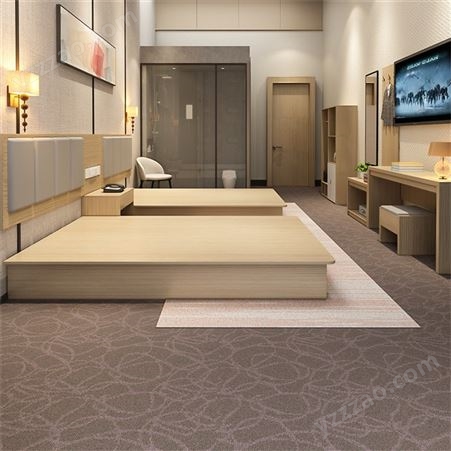 定制酒店用品 实木简约名宿家具设计 连锁酒店实用床