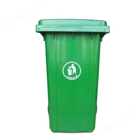 酒店厨房环卫回收分类垃圾桶 塑料分类脚踏垃圾桶 户外240l环卫桶