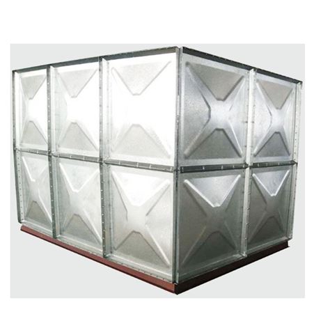玻璃钢水箱 消防玻璃钢水箱 方形不锈钢水箱 热镀锌生活水箱